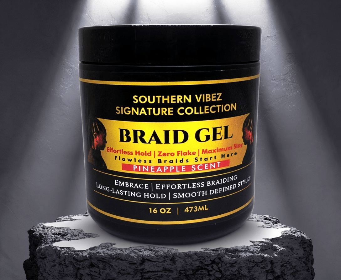 Southern Vibez Collection: Braid Gel 16oz.