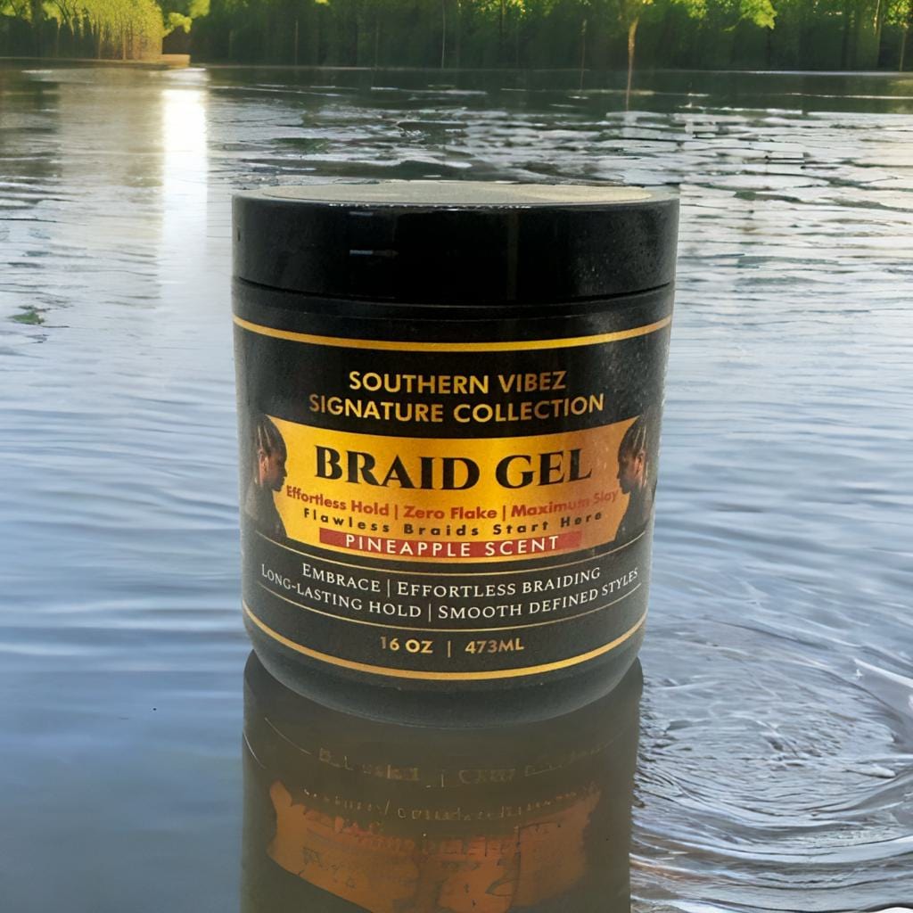 Southern Vibez Collection: Braid Gel 16oz.
