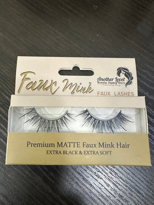ANOTHER LEVEL BEAUTY SUPPLY PREMIUM MATTE FAUX MINK LASHES