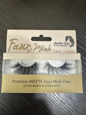 ANOTHER LEVEL BEAUTY SUPPLY PREMIUM MATTE FAUX MINK LASHES