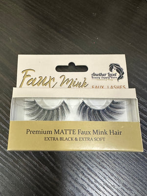 ANOTHER LEVEL BEAUTY SUPPLY PREMIUM MATTE FAUX MINK LASHES