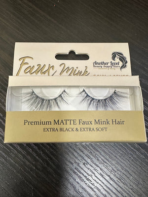 ANOTHER LEVEL BEAUTY SUPPLY PREMIUM MATTE FAUX MINK LASHES