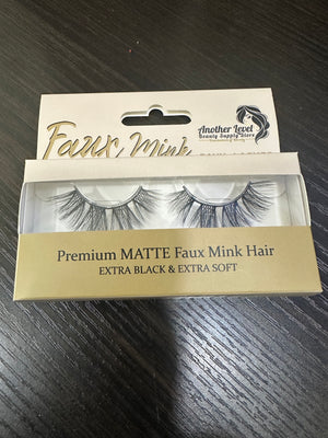 ANOTHER LEVEL BEAUTY SUPPLY PREMIUM MATTE FAUX MINK LASHES