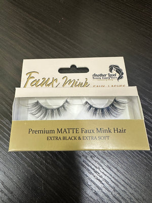 ANOTHER LEVEL BEAUTY SUPPLY PREMIUM MATTE FAUX MINK LASHES