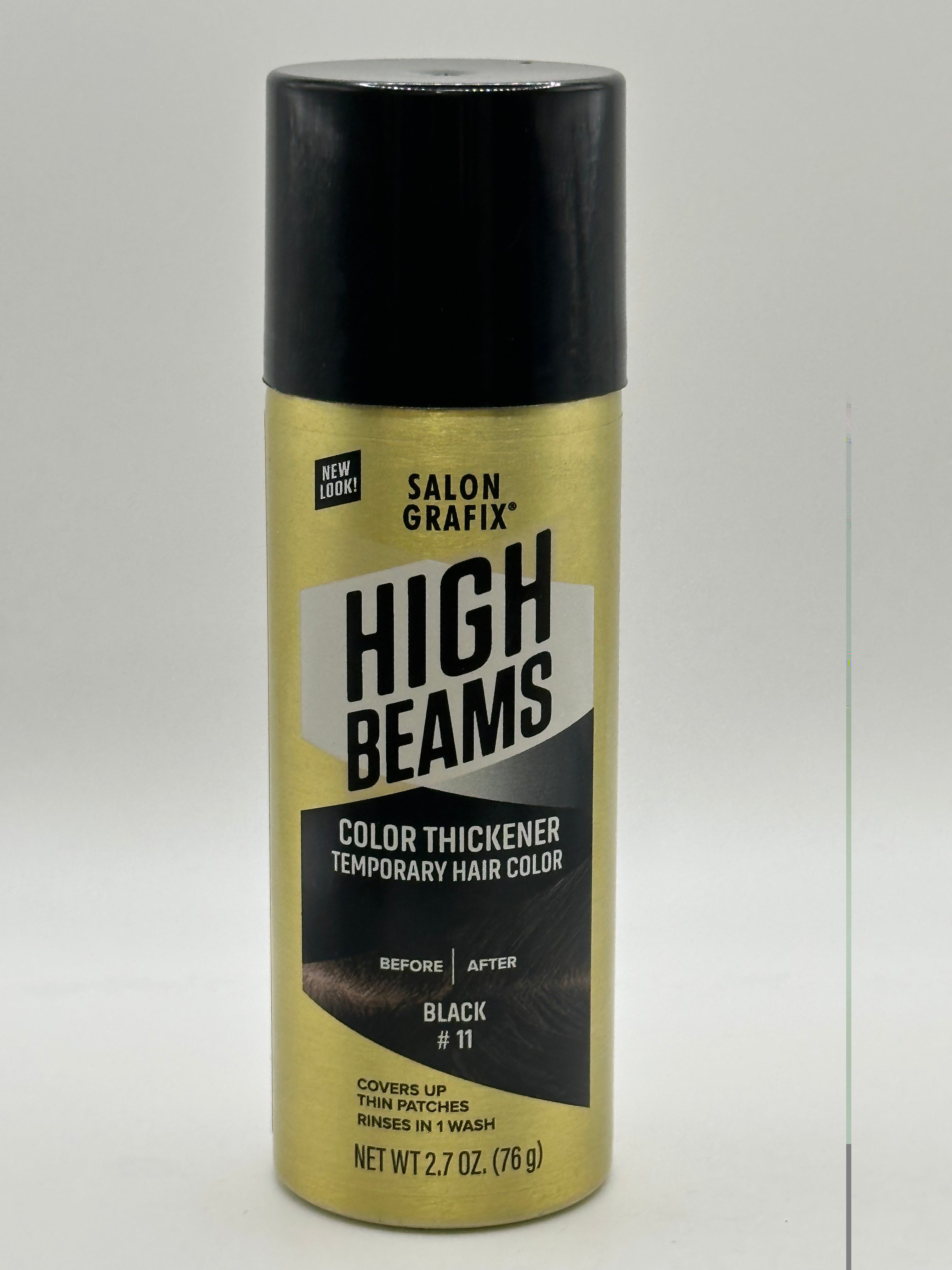 Salon Grafix High Beams Color Thickener Temporary Hair Color Black #11