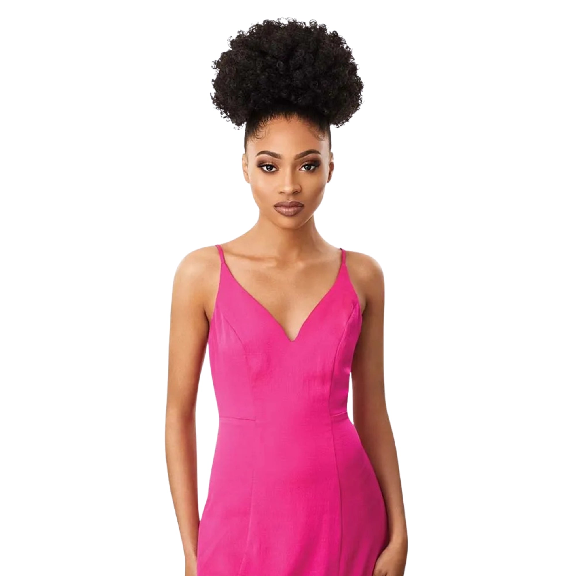 Kinky Afro Puff Drawstring Ponytail – 8"