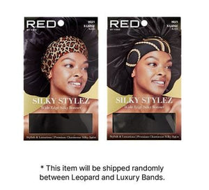RED BY KISS SILKY STYLEZ WIDE EDGE SILKY BONNET