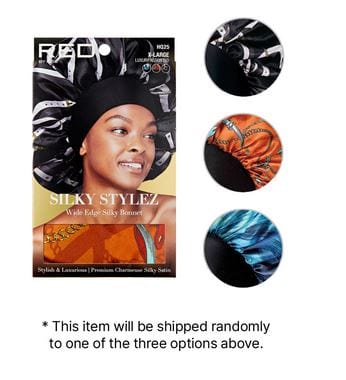 RED BY KISS SILKY STYLEZ WIDE EDGE SILKY BONNET