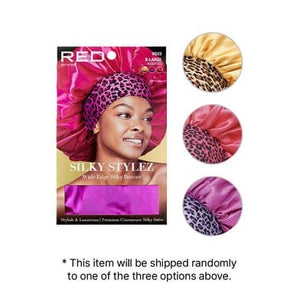 RED BY KISS SILKY STYLEZ WIDE EDGE SILKY BONNET