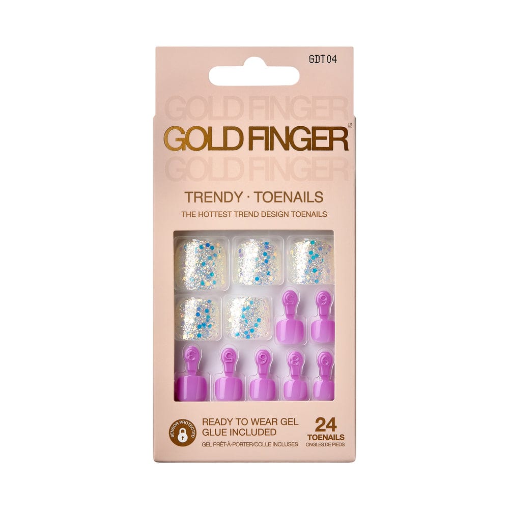 GOLDFINGER TRENDY TOENAILS- SMILE CHECK GDT04