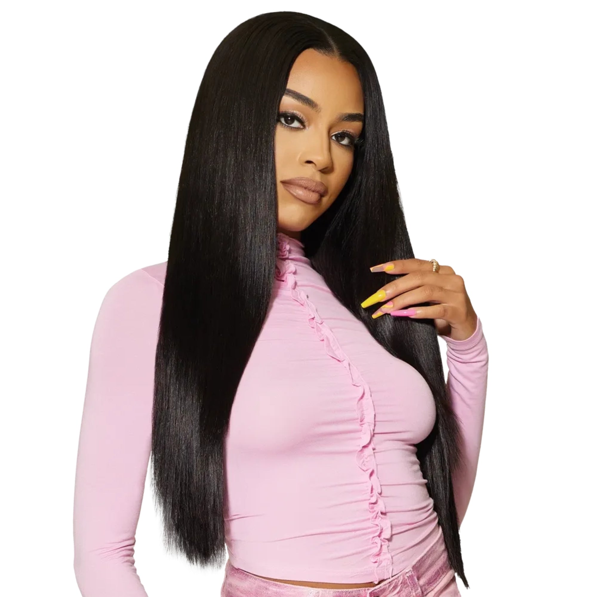 Straight 4x4 HD Lace Closure – 12"