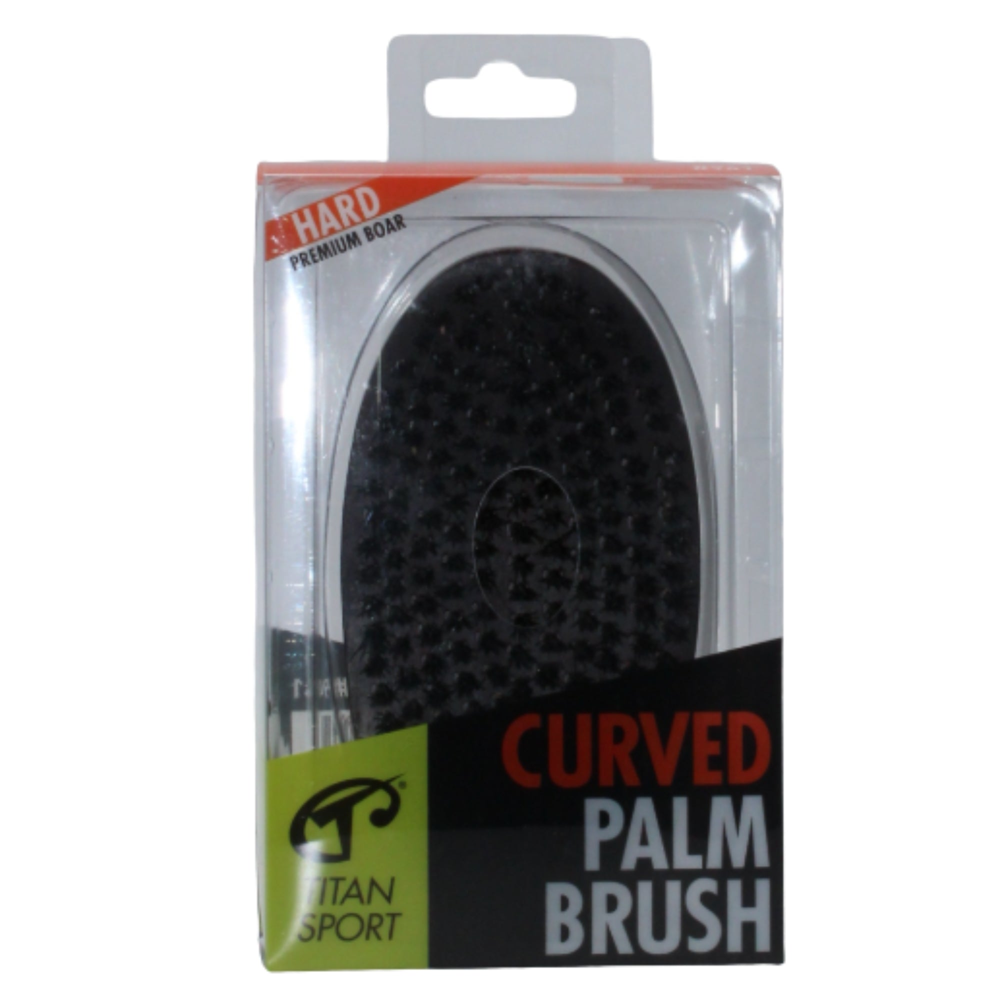 Titan Curved Palm Hard Brush | Beauty Supply