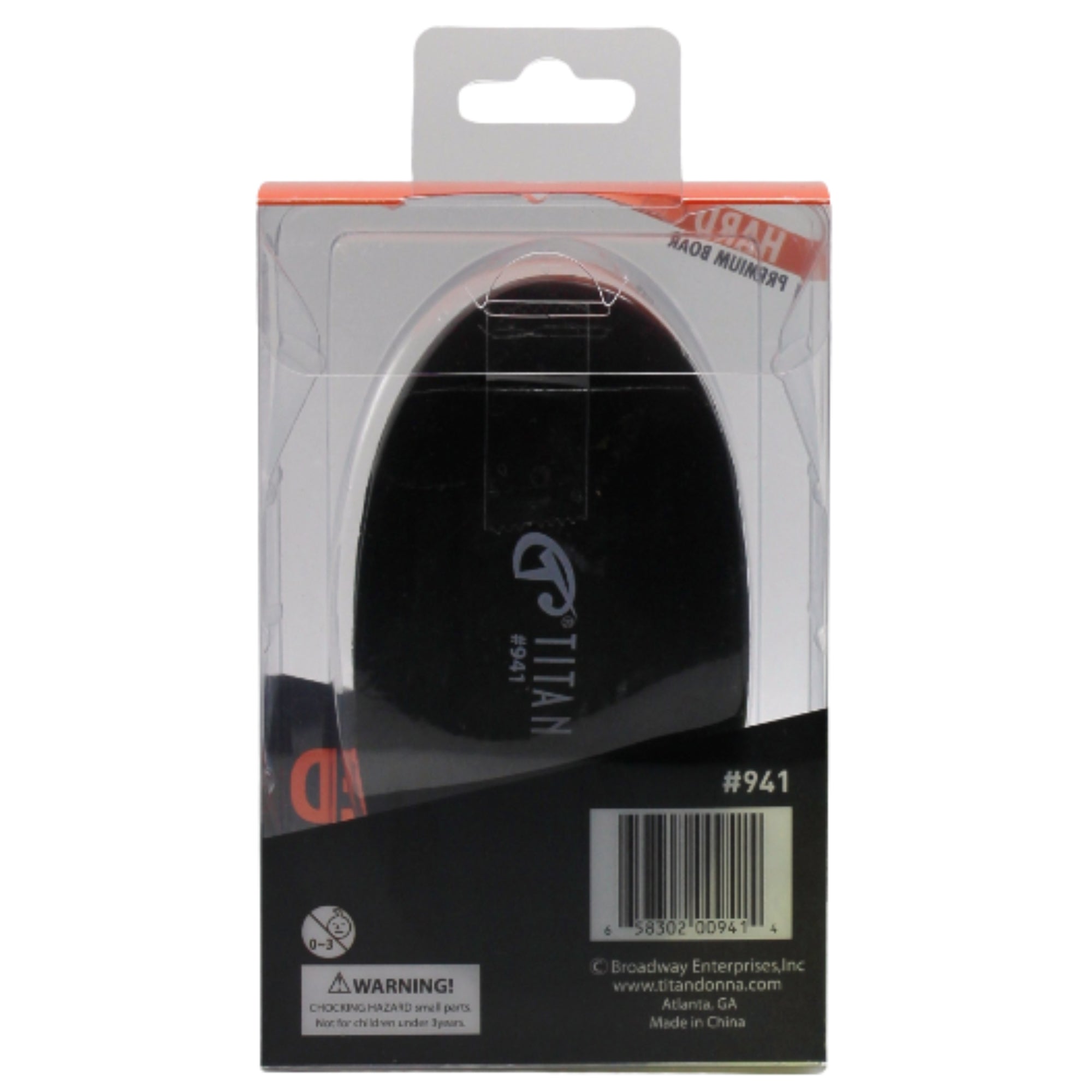 Titan Curved Palm Hard Brush | Beauty Supply