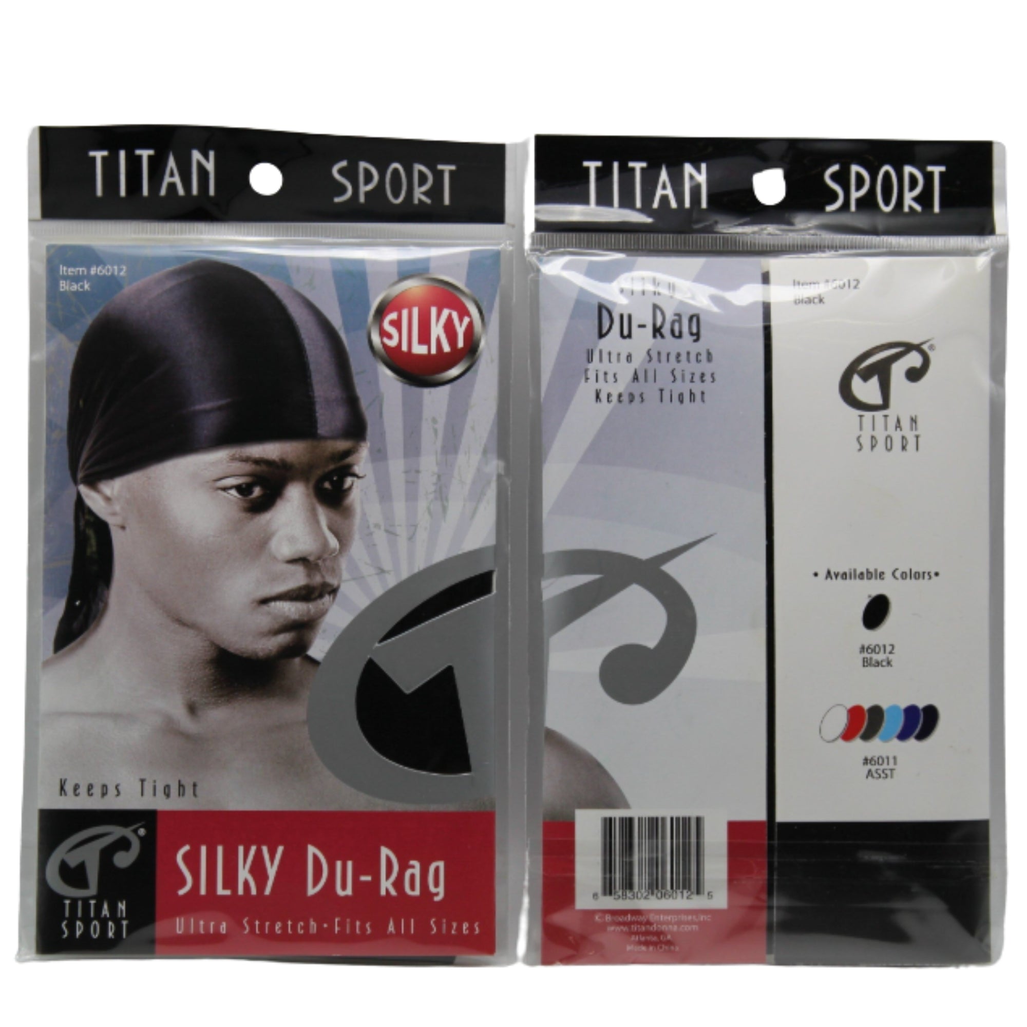 Titan Durag Silky Black | Beauty Supply