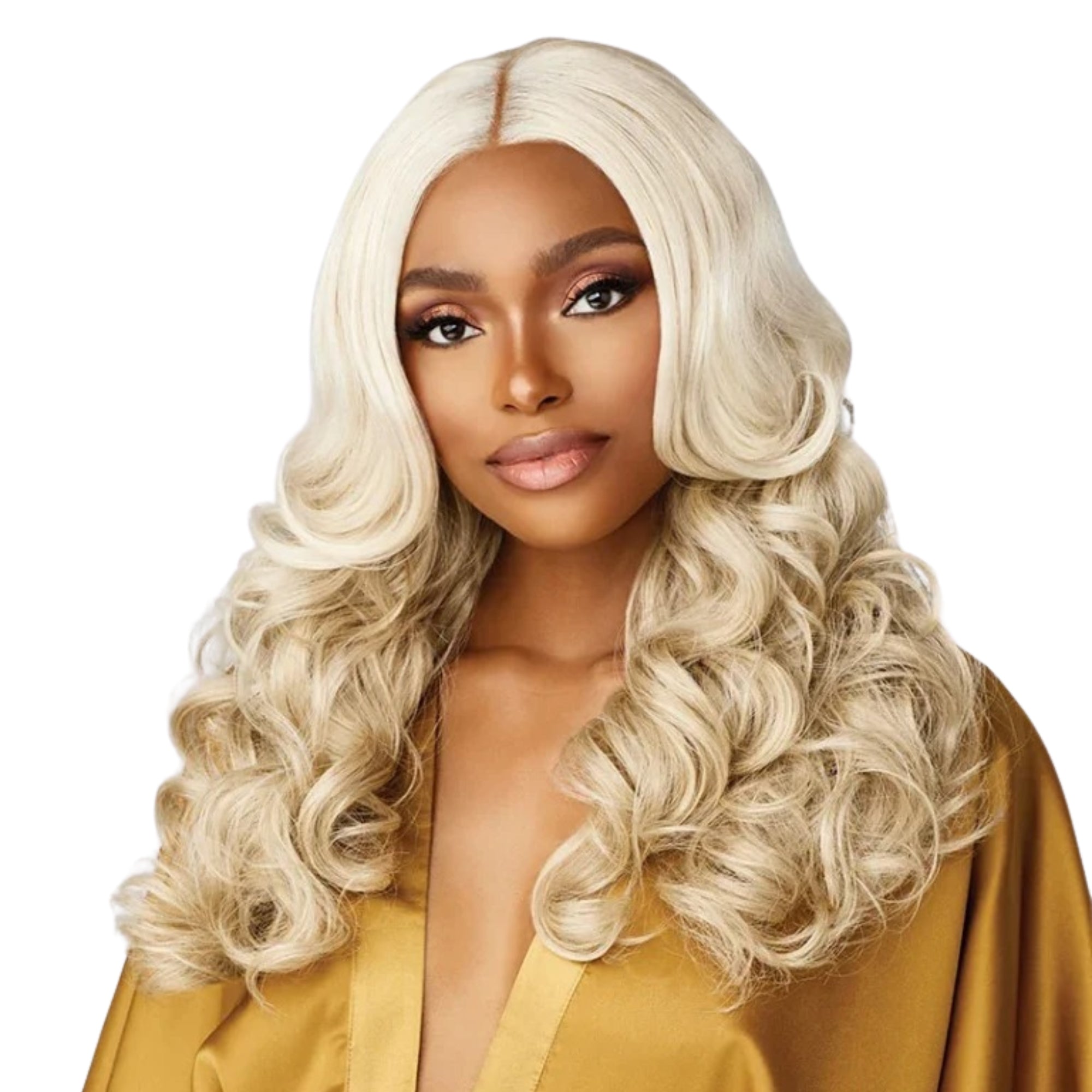Voluminous Dramatic Curl Lace Front Wig – 12"