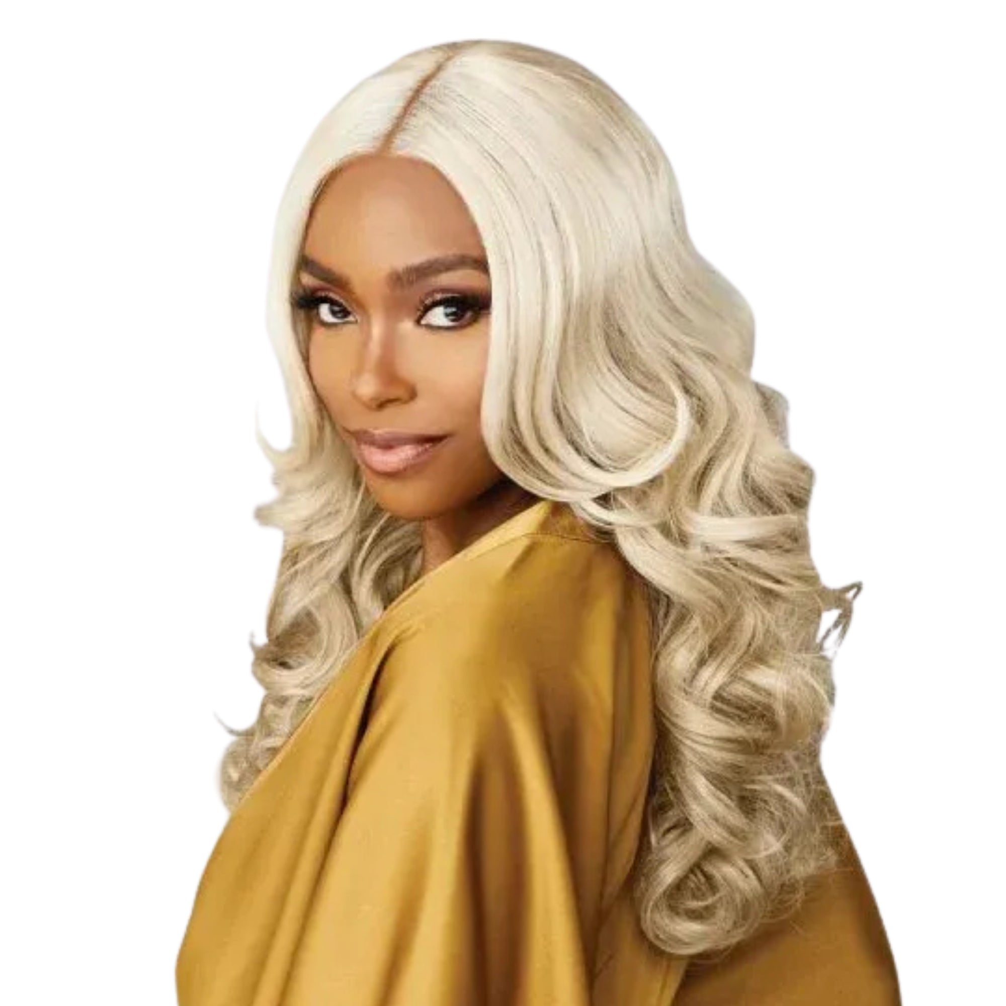 Voluminous Dramatic Curl Lace Front Wig – 12"