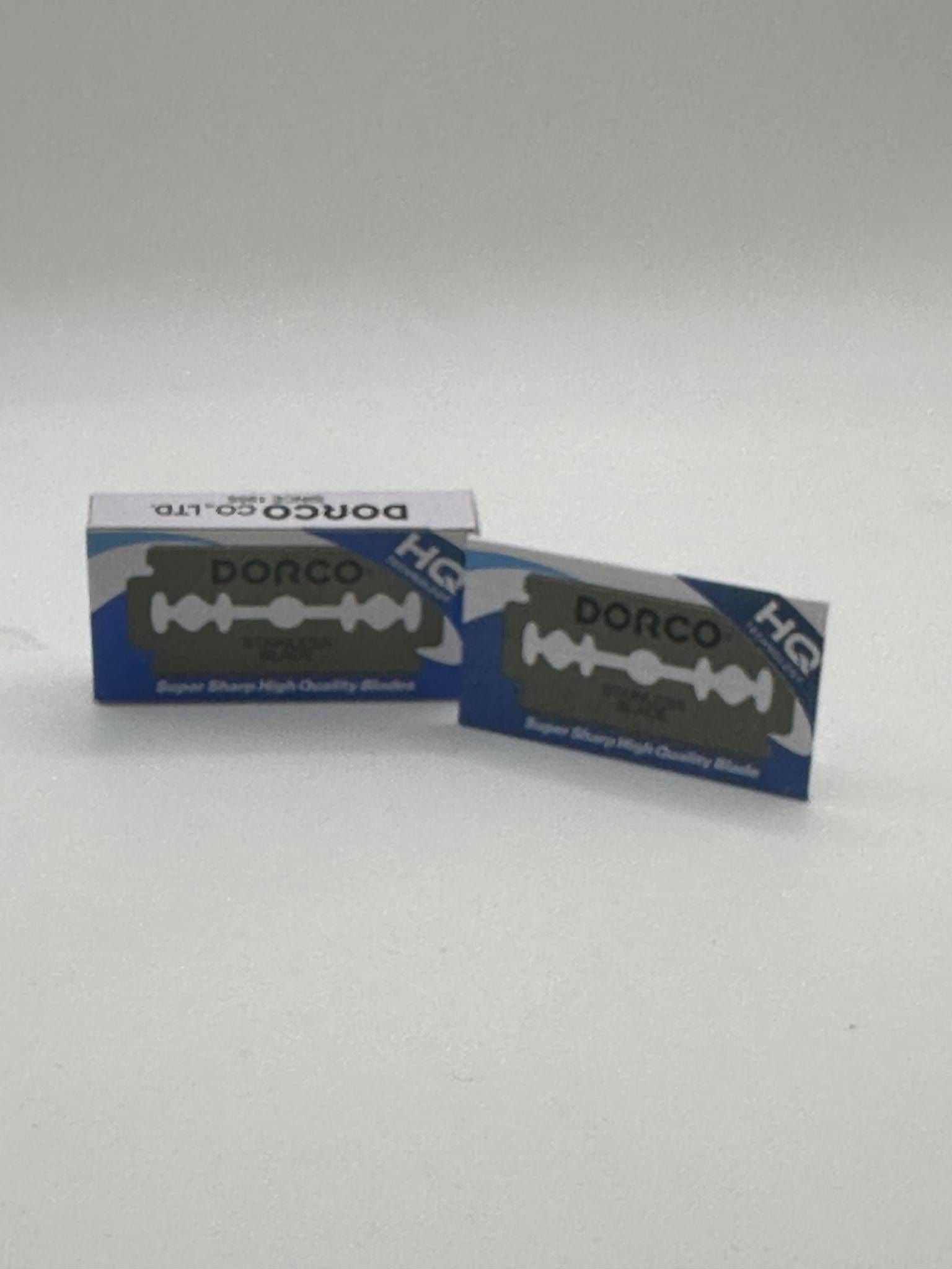 DORCO ST300 PLATINUM DOUBLE EDGE STAINLESS RAZOR BLADE