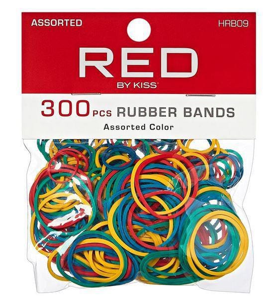 RED BY KISS ASSORTED RUBBER BANDS HRB09