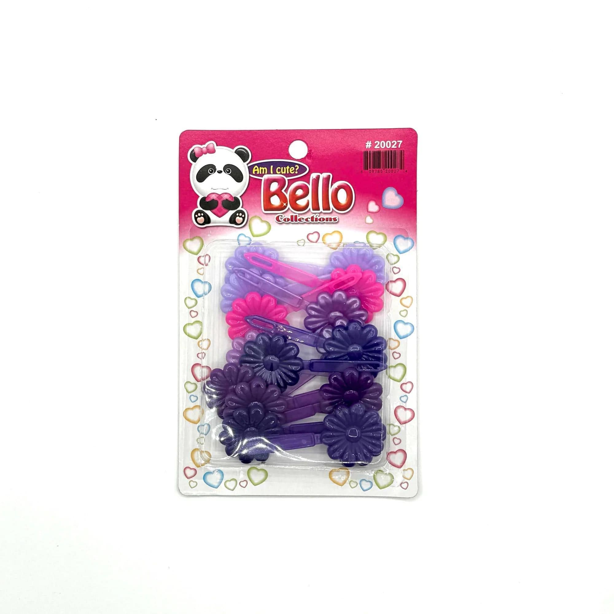 BELLO COLLECTIONS SUNFLOWER BARRETTES