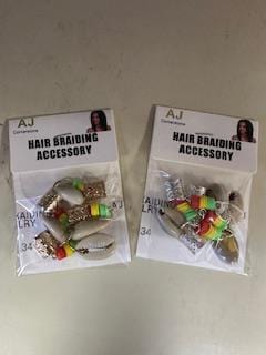 AJ CORNERSTONE HAIR BRAIDING ACCESSORY LOC JEWELRY