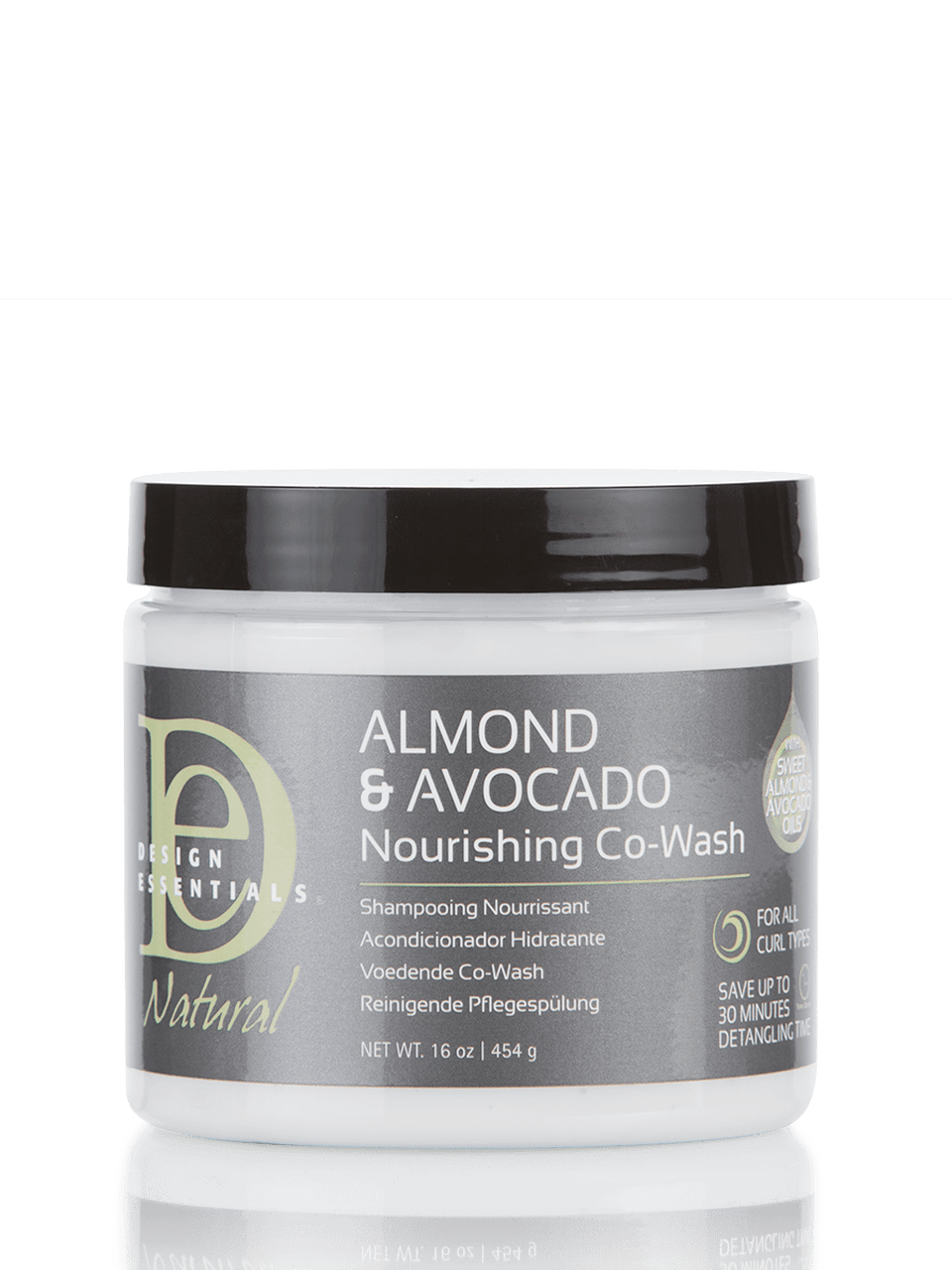 D/E ALMOND & AVOCADO NOURISHING CO-WASH 16oz.