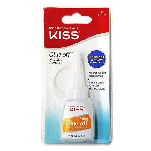 KISS GLUE OFF NAIL GLUE REMOVER 0.5 fl.oz.