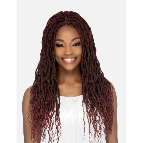 VIVICA A. FOX HAIR COLLECTION 25″ NATURAL WAVE DREAD LOC & STRETCHED ENDS WITH EXTRA DEEP LACE ADALEE
