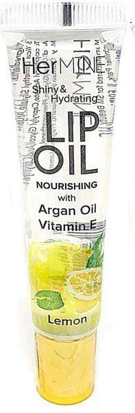 HERMINE SHINY & HYDRATING LIP OIL NOURISHING WITH ARGAN OIL & VITAMIN E