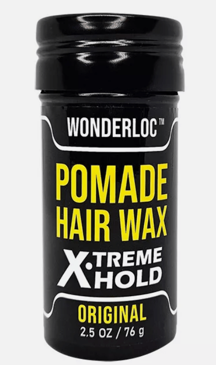WONDERLOC POMADE HAIR WAX STICK X-TREME HOLD 2.5 oz.
