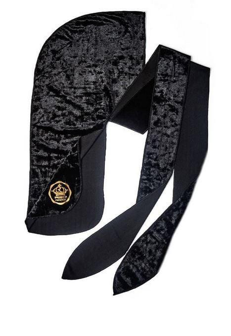 RED PREMIUM BOW WOW POWER WAVE CRUSHED VELVET DURAG