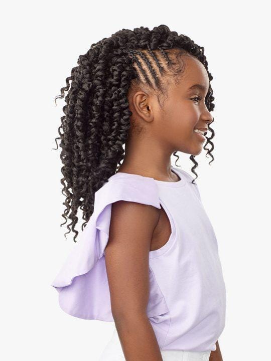 Sensationnel Crochet Braid Pre-Looped Lulu Mini 2X Passion Twist 10"