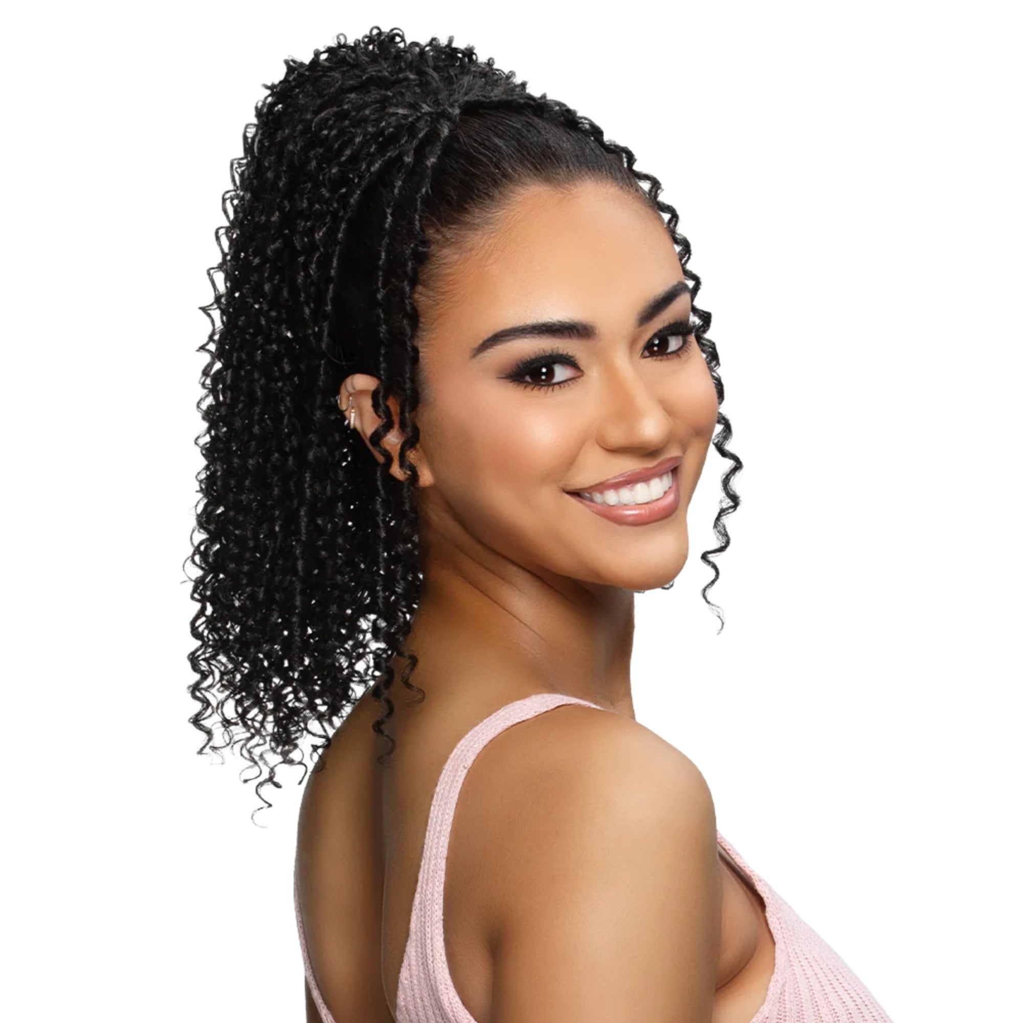 Cork Screw Curl Ponytail – 14": PB-CORI