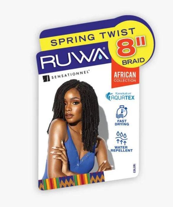 SENSATIONNEL RUWA SPRING TWIST 8" BRAID