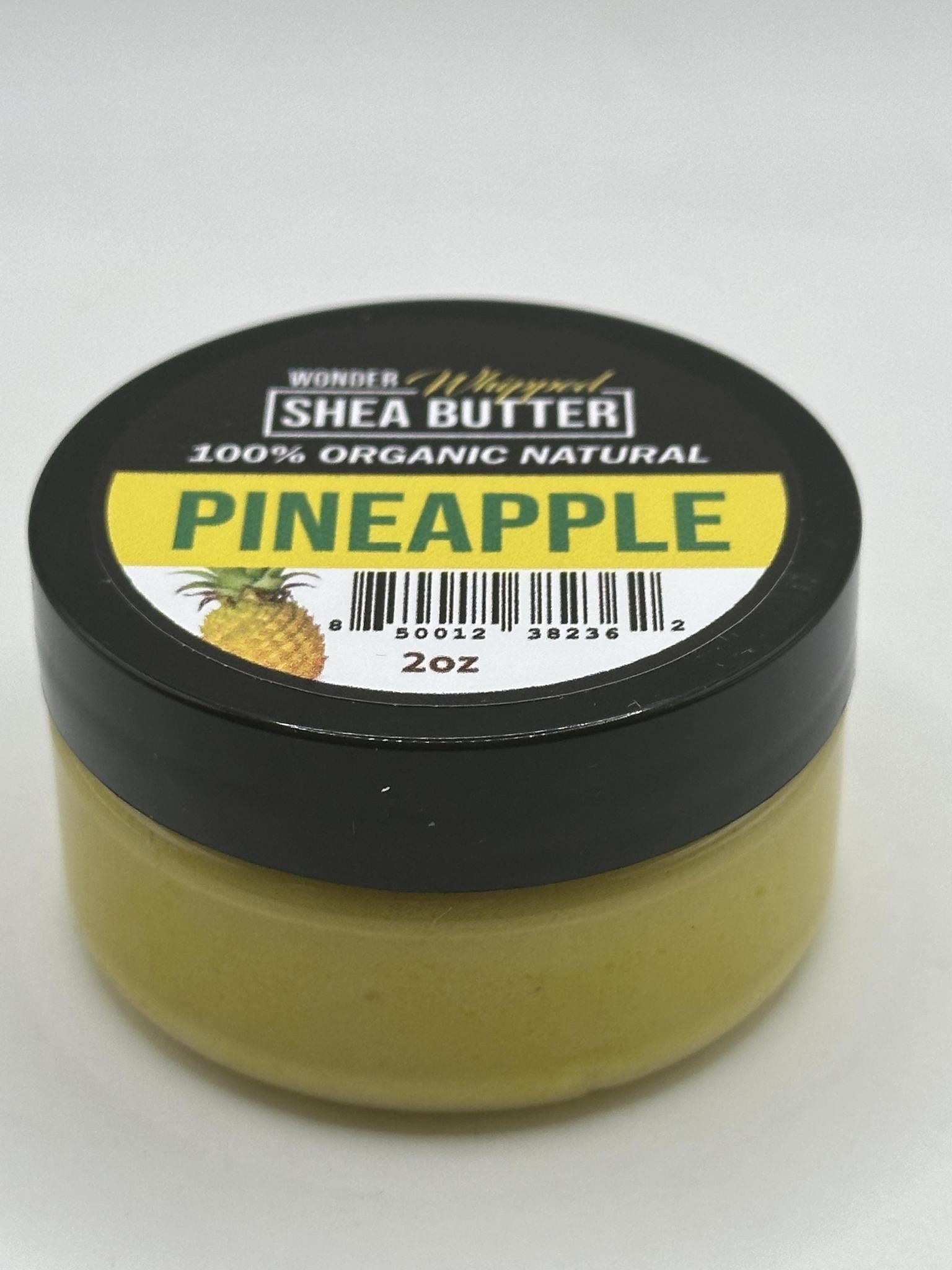 WONDERLOC 100% ORGANIC NATURAL WHIPPED SHEA BUTTER 2oz.