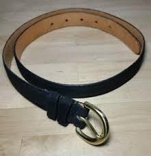 LADIES BLACK FASHION BELT