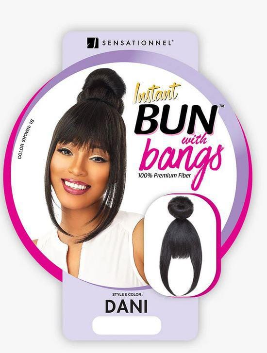 SENSATIONNEL INSTANT BUN WITH BANGS DANI #2