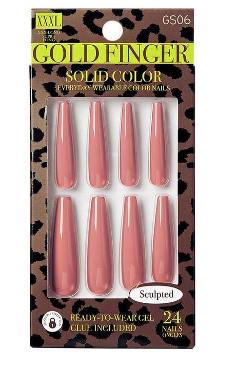 GOLDFINGER SOLID COLOR NAILS
