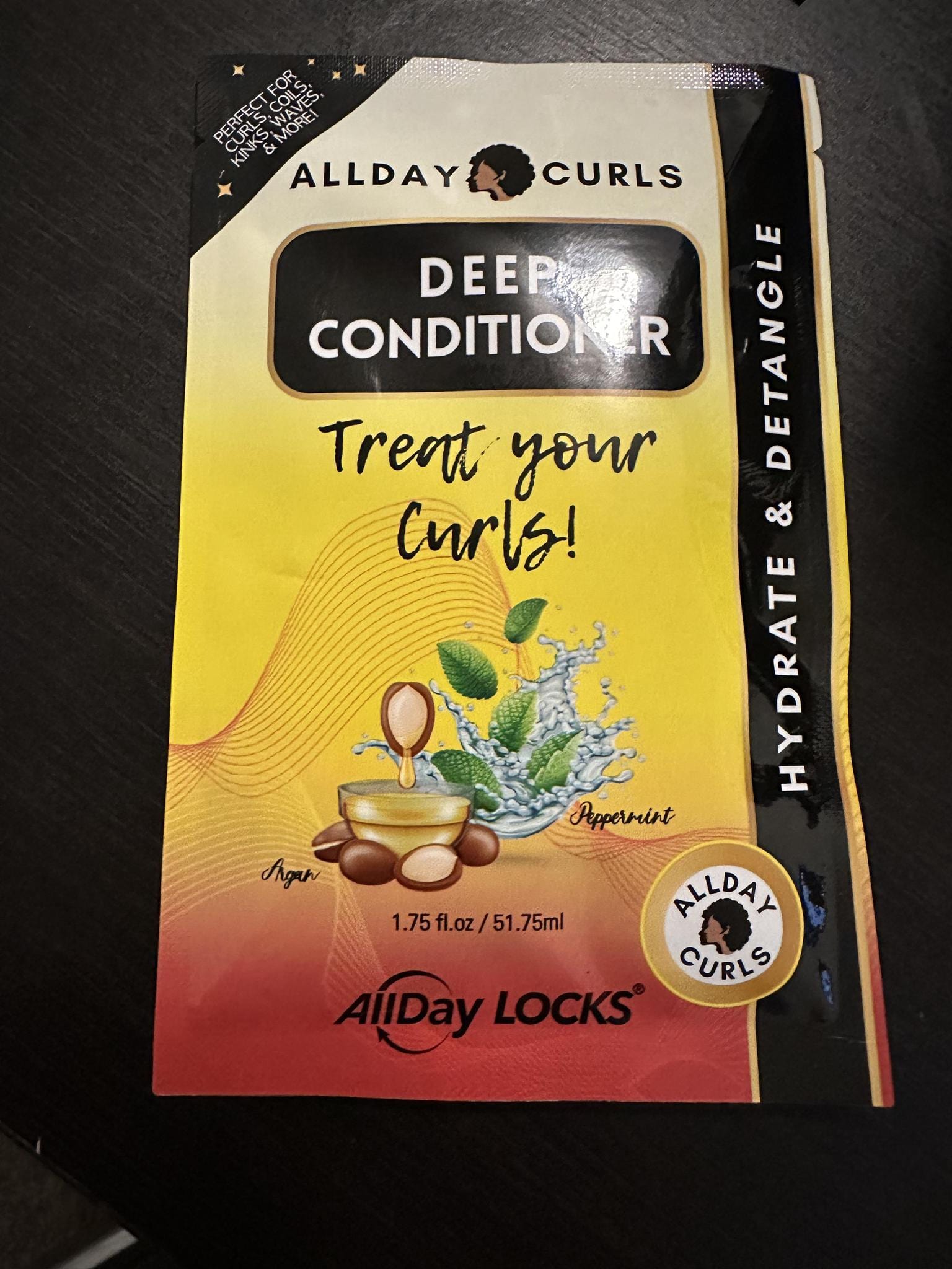 ALLDAY CURLS DEEP CONDITIONER PACKET 1.75 fl.oz.