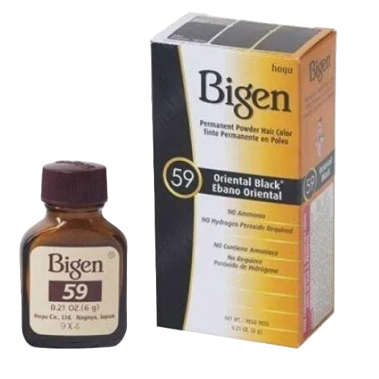 Bigen Hair Color 59 Oriental Black | Beauty Supply