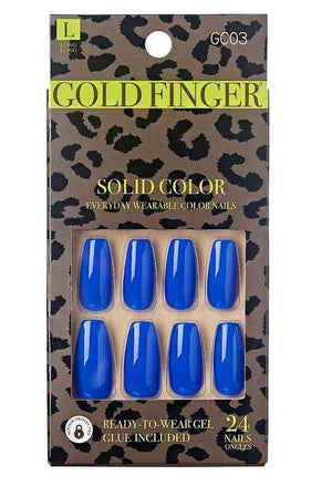 GOLDFINGER SOLID COLOR NAILS