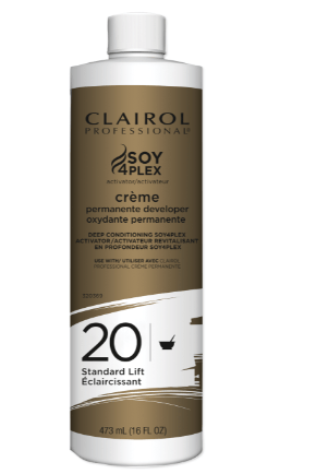 CLAIROL PROFESSIONAL SOY 4PLEX CREME DEVELOPER 20 VOL STANDARD LIFT 16 fl.oz.