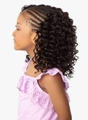 SENSATIONNEL FULLY-FOLDED KIDS 2X LULU MINI DEEP WAVE 10" CROCHET BRAID