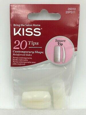 KISS 20 SQUARE TIPS BAG #20PS11
