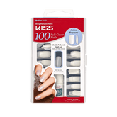KISS 100 FULL-COVER NAILS ACTIVE SQUARE #100PS12