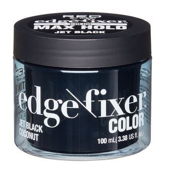 RED BY KISS EDGE FIXER COLOR MAX HOLD JET BLACK (COCONUT) 3.38 fl.oz.