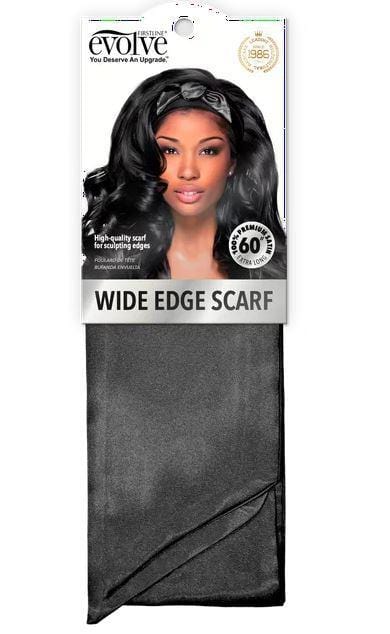 EVOLVE WIDE EDGE SCARF BLACK #1780