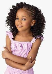 SENSATIONNEL FULLY-FOLDED KIDS 2X LULU MINI DEEP WAVE 10" CROCHET BRAID