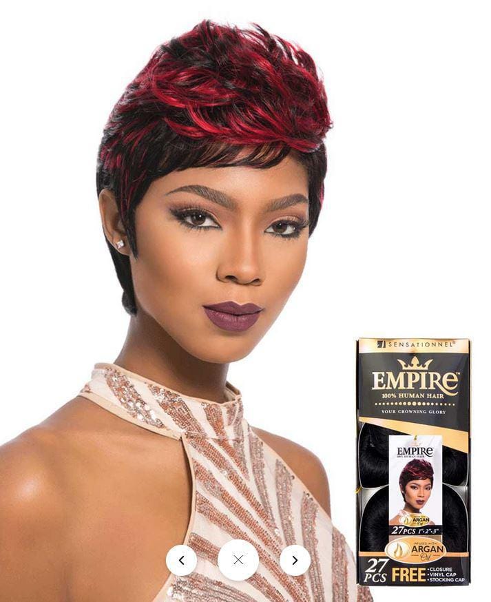 SENSATIONNEL EMPIRE 100% HUMAN HAIR 27 PCS