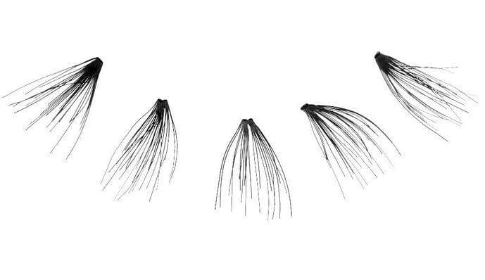 IEK TRIPLE BLACK KNOT FREE INDIVIDUAL LASH 70 PC