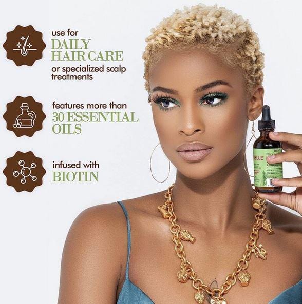 MIELLE ROSEMARY MINT SCALP & HAIR STRENGTHENING OIL 2fl.oz.